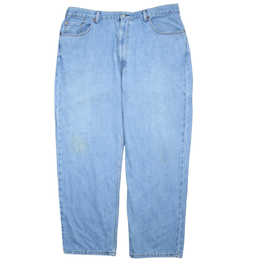 Levi's Men's Blue 550 Relaxed Fit Straight Denim Jeans 42x30