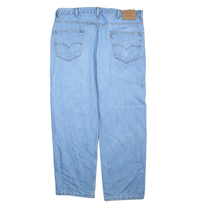 Levi's Men's Blue 550 Relaxed Fit Straight Denim Jeans 42x30