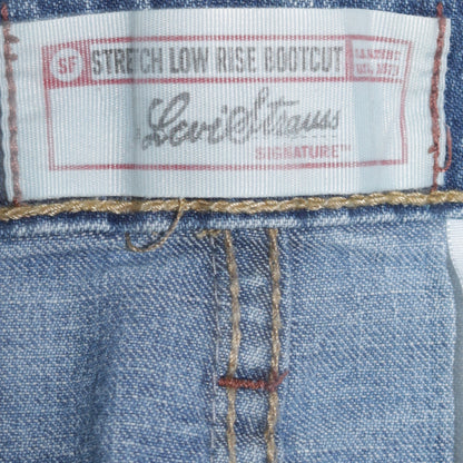 Levi Strauss Women's Blue Bootcut Low Rise Stretch Jeans Size 4