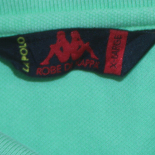Robe Di Kappa Men's Mint Green Polo Shirt XL Cotton Casual
