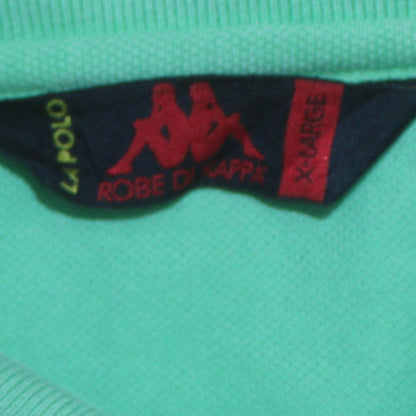Robe Di Kappa Men's Mint Green Polo Shirt XL Cotton Casual