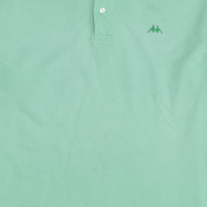 Robe Di Kappa Men's Mint Green Polo Shirt XL Cotton Casual