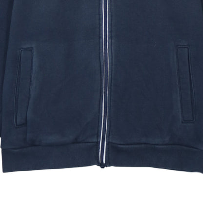Fila Boys Navy Blue Full Zip Hoodie 158-164cm Hooded Sweatshirt