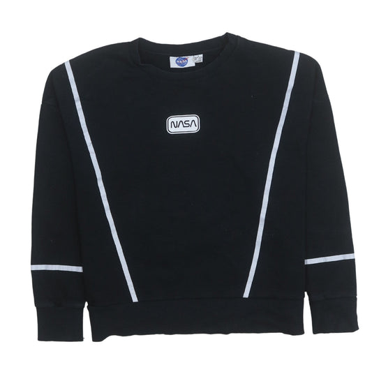 Primark NASA Black Sweatshirt Women's Size S Crew Neck Pullover