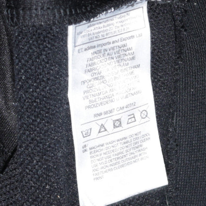 Adidas Men's Black Full Zip Hoodie L Lightweight Sportswear