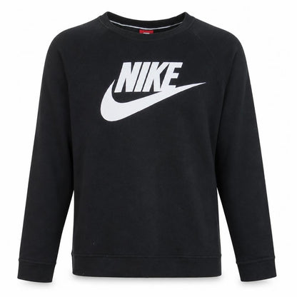 Nike Mens Black Medium Crew Neck Pullover Sweatshirt