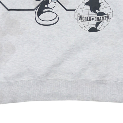 Looney Tunes Womens Grey XL Pullover Sweatshirt Bugs Bunny Graphic