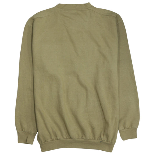 Kansas Men's Beige Pullover Workwear Sweatshirt Size L