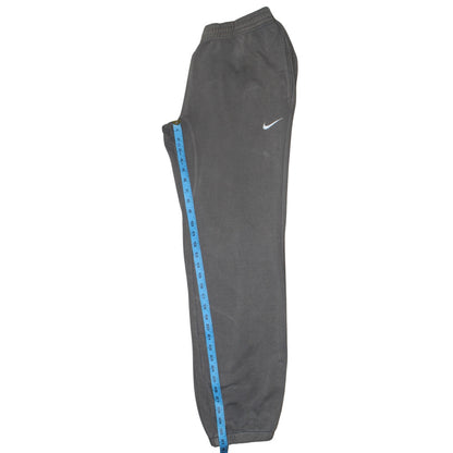 Nike Men’s Grey Fleece Sweatpants Regular Fit Casual Trousers M