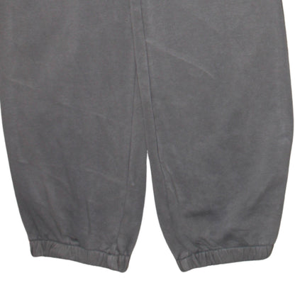 Nike Men’s Grey Fleece Sweatpants Regular Fit Casual Trousers M