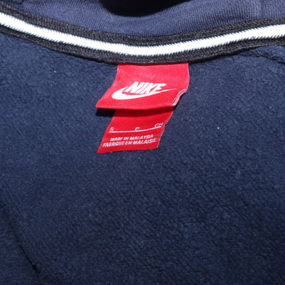 Nike Men's Blue Full Zip Hoodie Size S Regular Fit Fleece