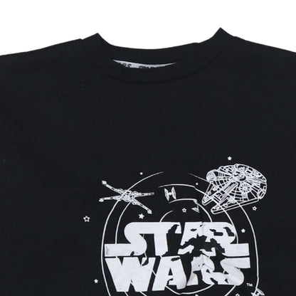 Primark Star Wars Black XS Women's Crew Neck Sweatshirt