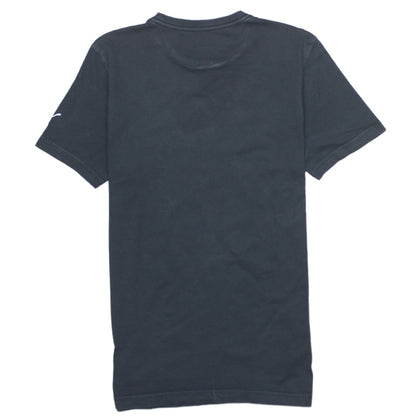 Puma Boys Black 15-16 Years Basic Logo Sports T-Shirt