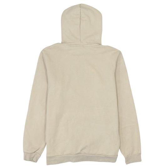 Puma Boys Beige Pullover Hoodie 15-16 Years Graphic Logo Cotton Blend