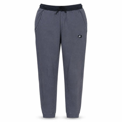 Nike Men's Grey Jogger Sweatpants M Regular Fit Cuffed Fleece