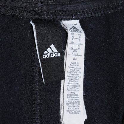 Adidas Men's Black XL Jogger Trousers with Stripe Logo