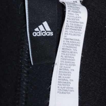 Adidas Men's Black XL Jogger Trousers with Stripe Logo