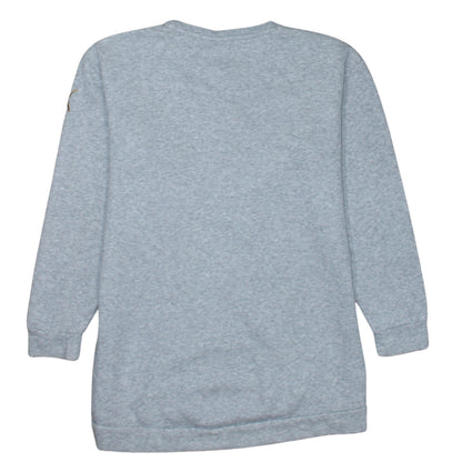 Puma Boys Grey Gold Logo Crew Neck Sweatshirt Size 158