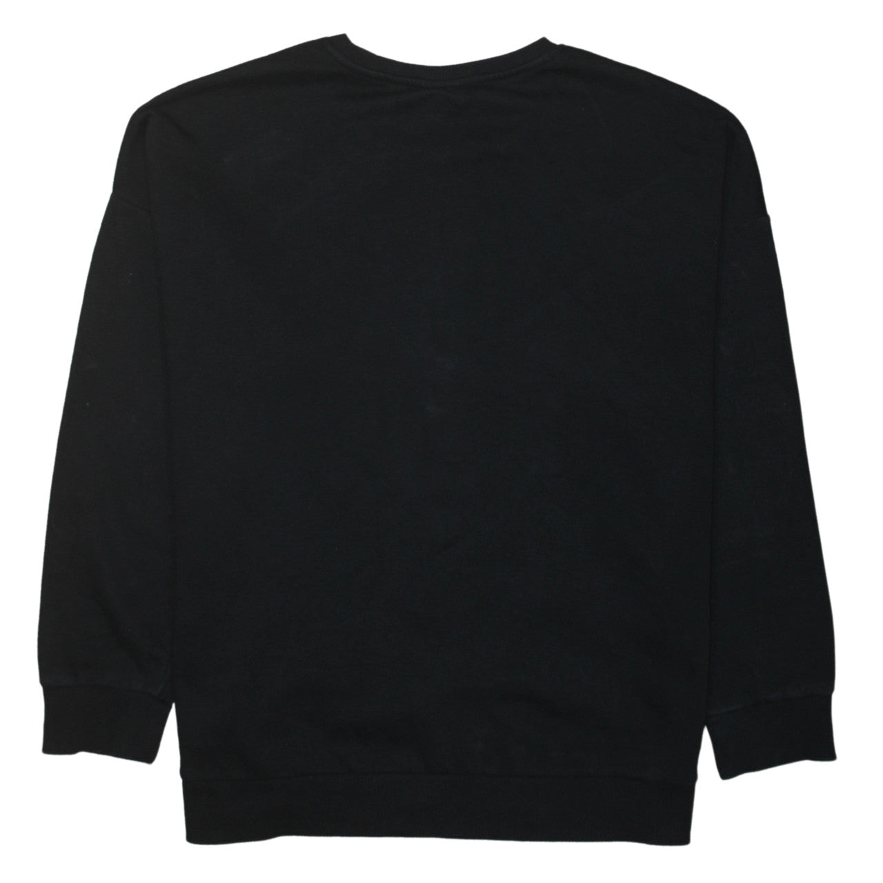 Disney Women Black Sequin Pumpkin Mickey Sweatshirt UK 16-18
