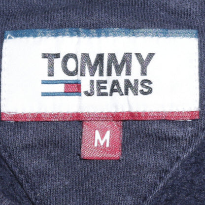 Tommy Jeans Men's Blue Logo Crew Neck Sweatshirt Size M