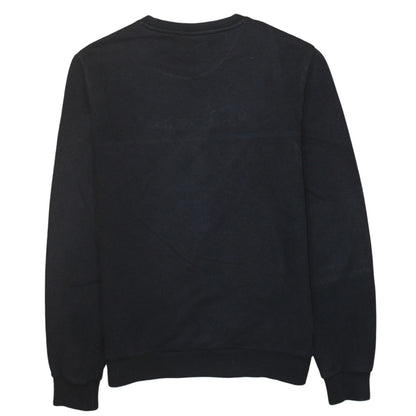 Champion Boys Black 2XL Sweatshirt Crew Neck Logo Cotton Blend