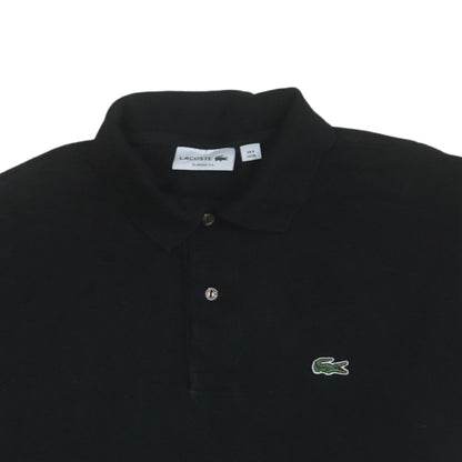 Lacoste Men’s Black Classic Fit Cotton Polo Shirt Size M
