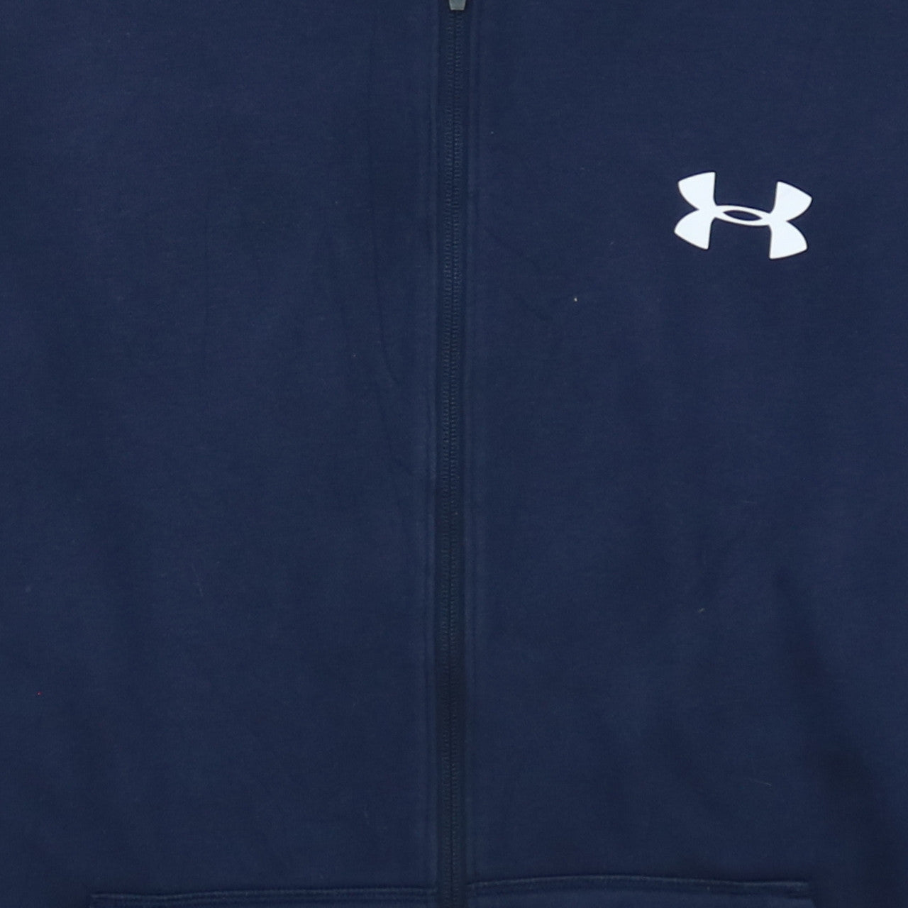 Under Armour Men Blue 2XL Full Zip Sports Hoodie