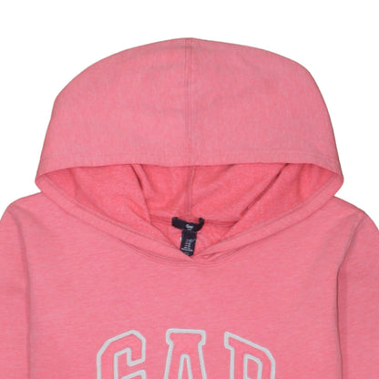 GAP Womens Pink Pullover Hoodie XL Cotton Blend Casual Sweatshirt
