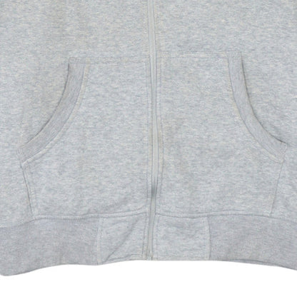 Umbro Men’s Grey XL Full Zip Hoodie with Logo and Pockets