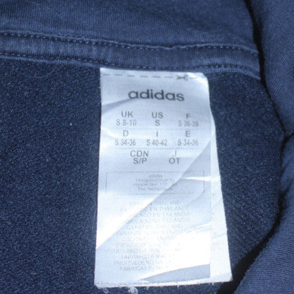 Adidas Women's Navy Hoodie Size Small Pullover Hooded Sweatshirt