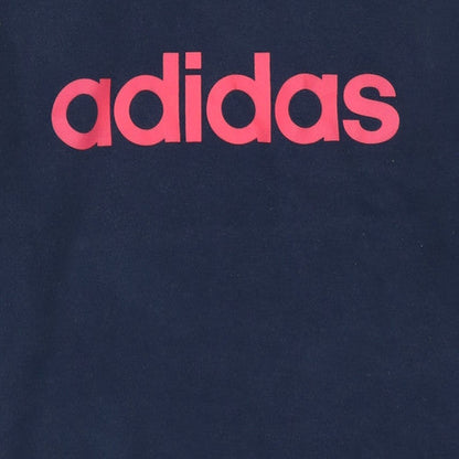 Adidas Women's Navy Hoodie Size Small Pullover Hooded Sweatshirt