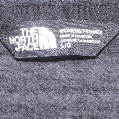 The North Face Women Black Fleece Full Zip Jacket L Outdoor