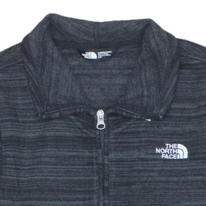 The North Face Women Black Fleece Full Zip Jacket L Outdoor