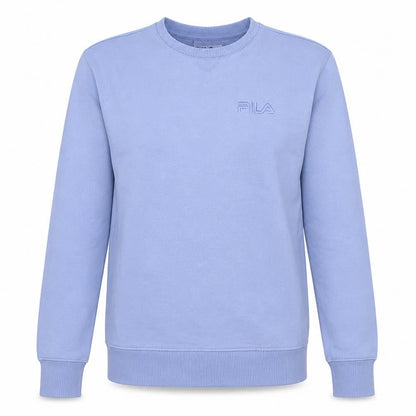 Fila Womens Blue Crew Neck Pullover Sweatshirt Size S