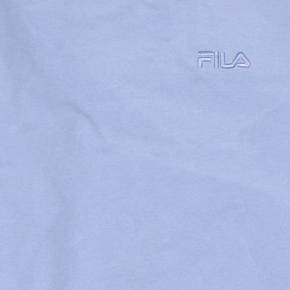 FILA Womens Blue Crew Neck Pullover Sweatshirt Size S