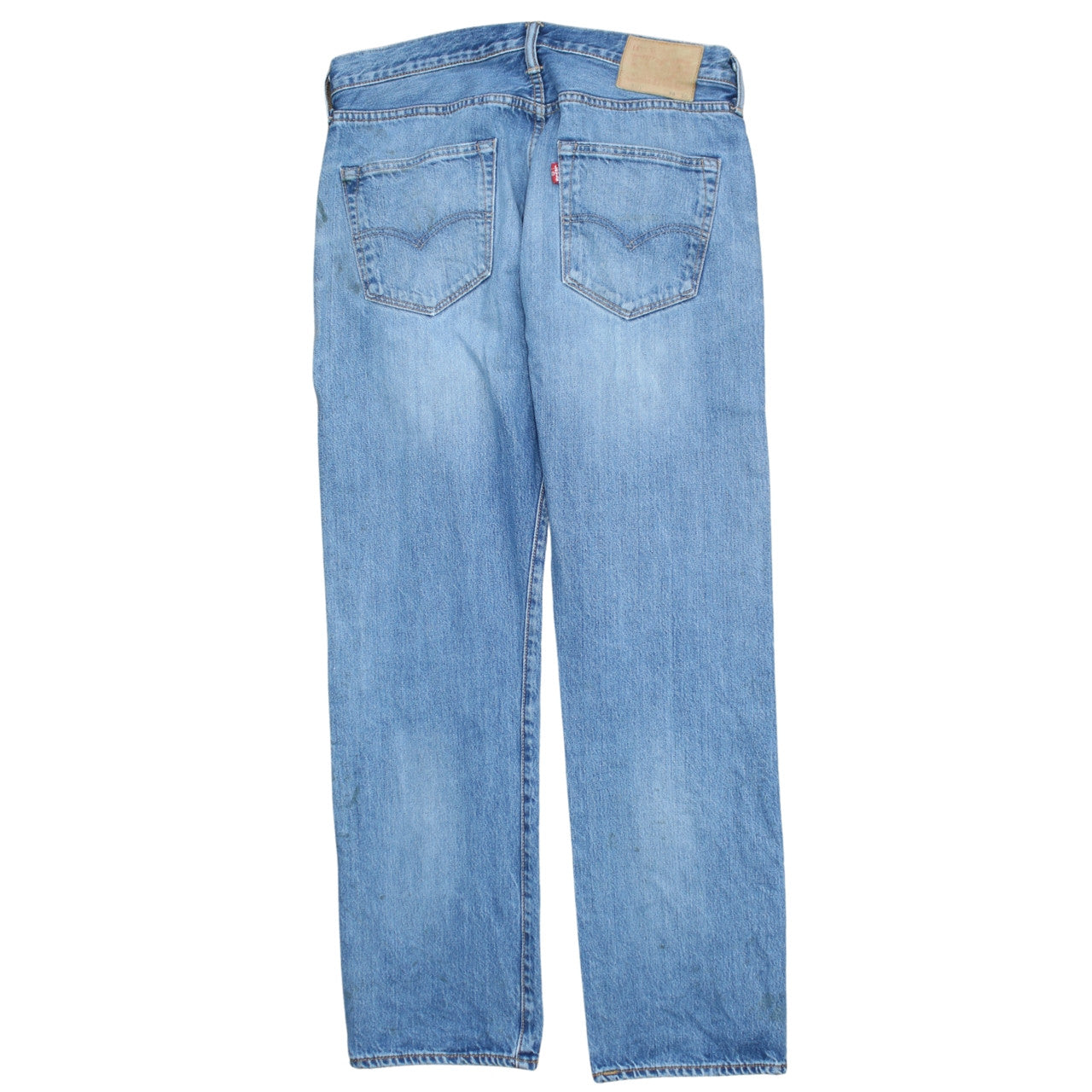 Levi's 501 Men's Blue Light Wash Straight Denim Jeans 34x30