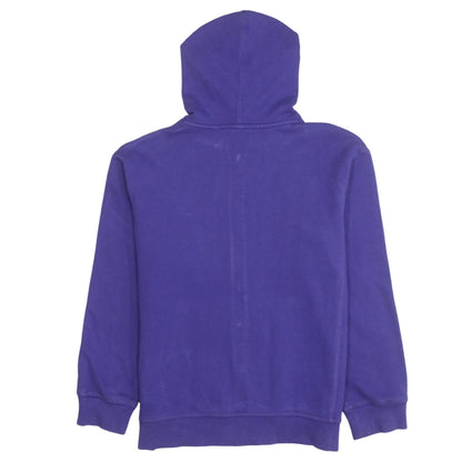 Nike Boys Purple Full Zip Hoodie Size 12-13 Years L Sportswear Cotton