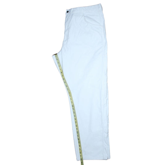 Wrangler Workwear Men's White 42x32 Straight Fit Jeans