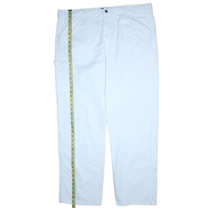 Wrangler Workwear Men's White 42x32 Straight Fit Jeans
