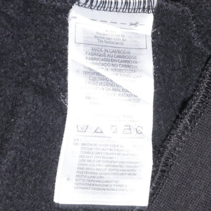 Adidas Men’s Black Full Zip Hoodie S Sports Fleece Sweatshirt