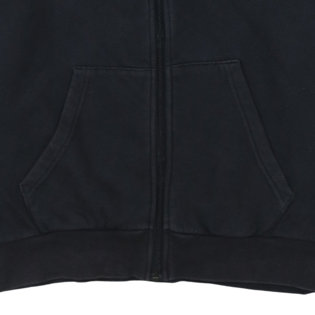 Adidas Men’s Black Full Zip Hoodie S Sports Fleece Sweatshirt