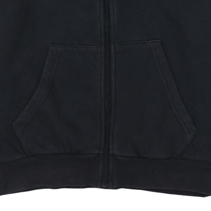 Adidas Men’s Black Full Zip Hoodie S Sports Fleece Sweatshirt