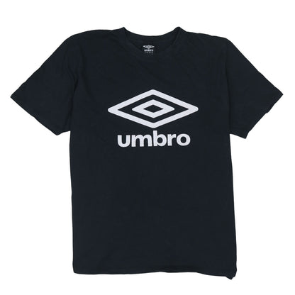 Umbro Men's Black 2XL Logo Sports Cotton T-Shirt