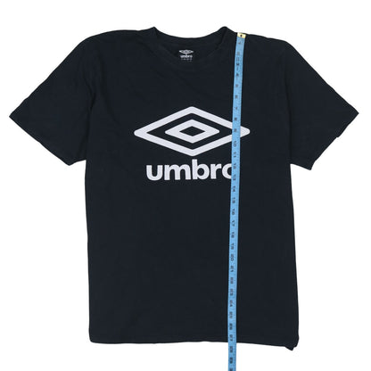 Umbro Men's Black 2XL Logo Sports Cotton T-Shirt