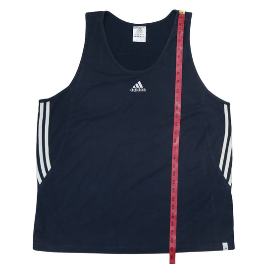 Adidas Men's Black XL Athletic Tank Top Gym Training Vest