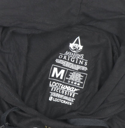 Lootcrate Assassin’s Creed Origins Men’s Black Hoodie Top Size M