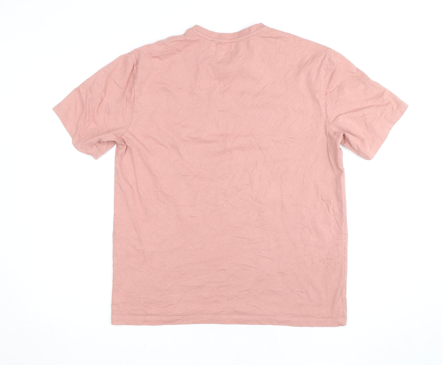 Fender Men's Pink Graphic Guitar Print Short Sleeve T-Shirt Medium