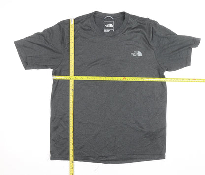 The North Face Men's Grey Short Sleeve Active T-Shirt Size S