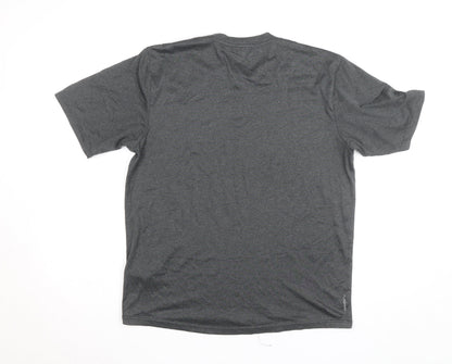 The North Face Men's Grey Short Sleeve Active T-Shirt Size S