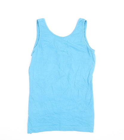 Adidas Men's Blue M Tank Top Slim Fit Lightweight Activewear
